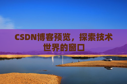 CSDN博客预览，探索技术世界的窗口